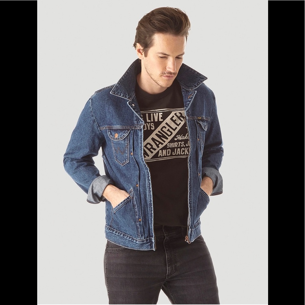 Vintage Style Wrangler Denim Jacket